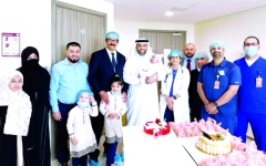 الصورة: الصورة: عملية ناجحة لزراعة نخاع عظم لرضيعة في الإمارات