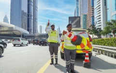 الصورة: الصورة: "طرق دبي" تُطلق المرحلة الثانية من "مشروع إدارة الحوادث" بالتنسيق مع شرطة دبي