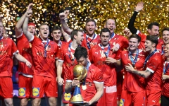 الصورة: الصورة: الدنمارك تتوّج ببطولة العالم لكرة اليد للمرة الثالثة توالياً