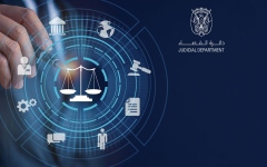 الصورة: الصورة: دائرة القضاء في أبوظبي تنجز 251 ألف معاملة رقمية للكاتب العدل والتوثيق خلال 2022