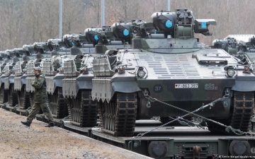 الصورة: الصورة: ألمانيا تنتظر شركاء في "تسليم" الدبابات لأوكرانيا
