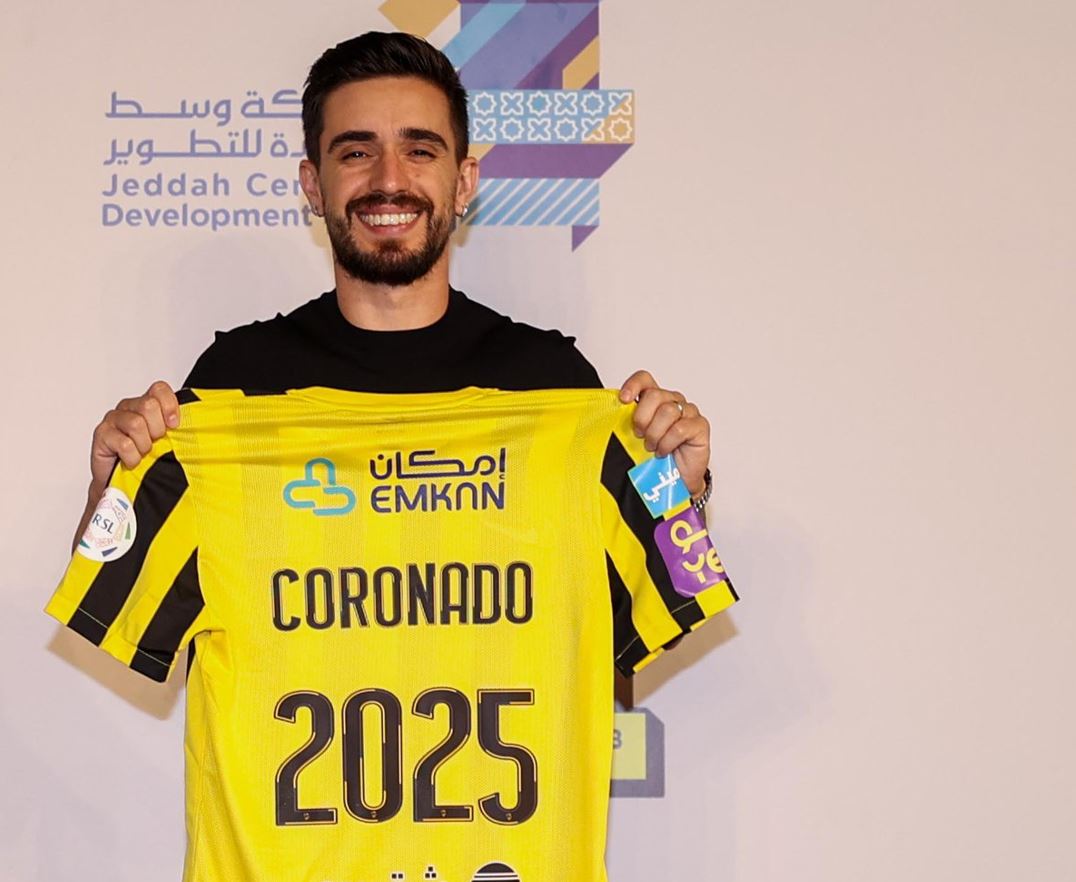 نادي الاتحاد السعودي يمدد عقد البرازيلي كورونادو حتى 2025