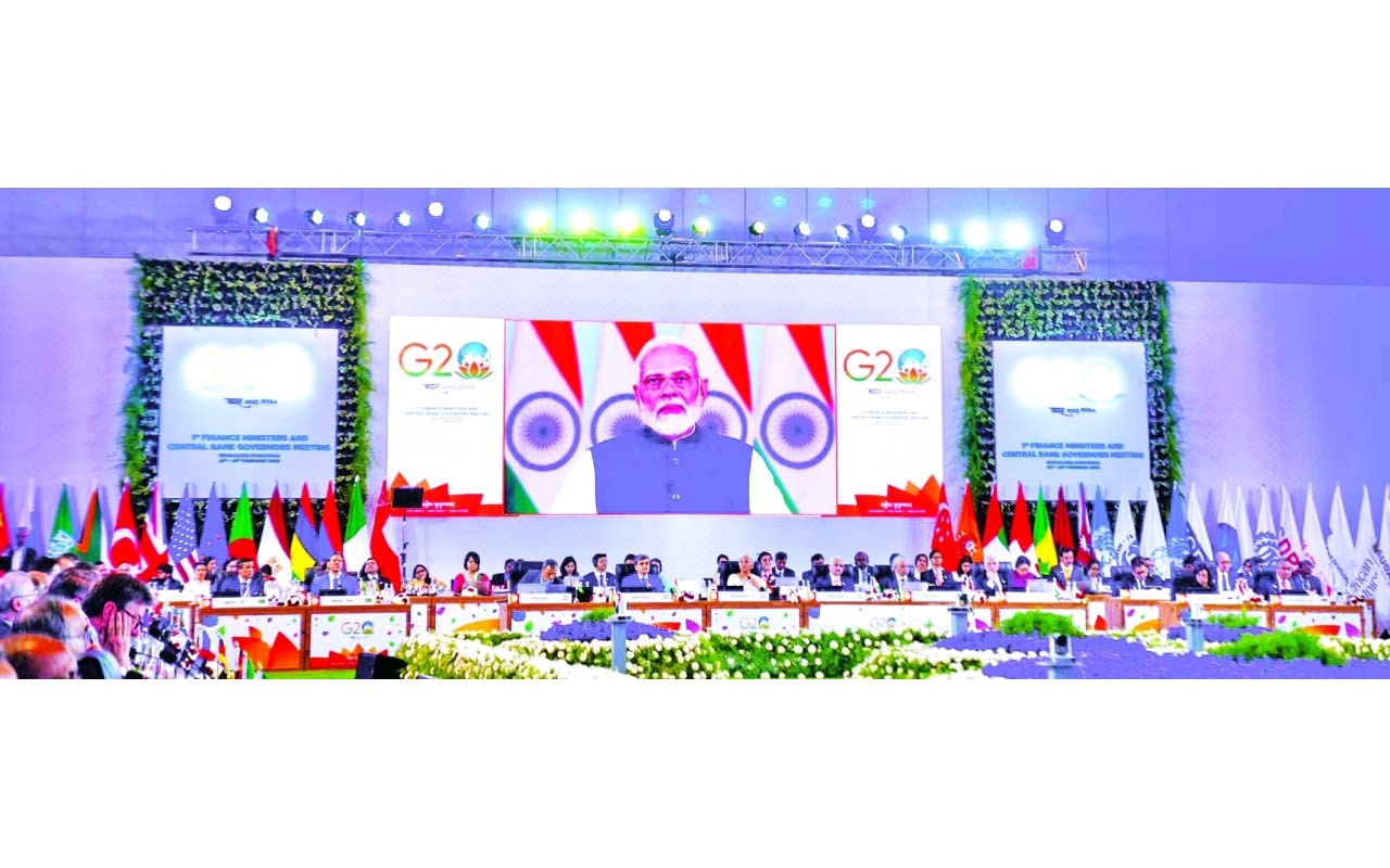 الهند تدعو إلى التركيز على الفئات «الأشد ضعفاً» في اجتماع مجموعة العشرين