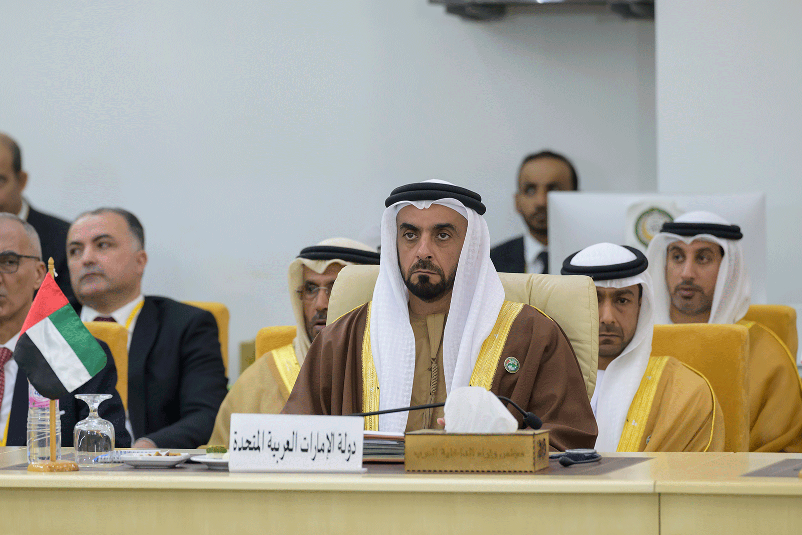 سيف بن زايد يترأس وفد الإمارات لاجتماعات الدورة 40 لمجلس وزراء الداخلية العرب