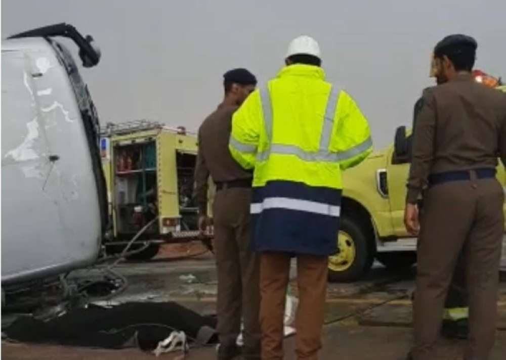 السعودية.. وفاة وإصابة 23 شخصاً في حادث مروع