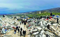 الصورة: الصورة: مرسوم رئاسي سوري بإعفاءات خاصة لمتضرري الزلزال