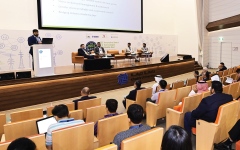 الصورة: الصورة: جامعة خليفة تنظم مؤتمر تكنولوجيات الشبكة الذكية المبتكرة الشرق الأوسط 2023