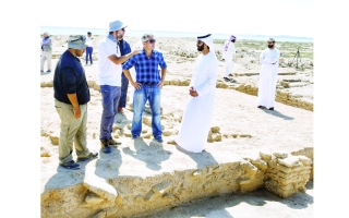 الصورة: الصورة: أم القيوين تعلن اكتشاف أقدم مدينة لصيد اللؤلؤ في الخليج العربي
