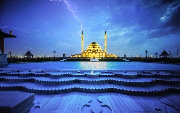 الصورة: الصورة: مسجد الشارقة في منطقة مليحة