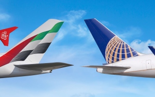 طيران الإمارات ويونايتد تفعّلان اتفاقية الرمز المشترك