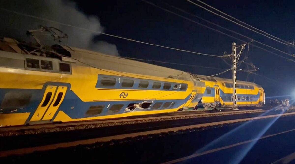 إصابة 30 شخصاً في خروج قطار عن السكة في هولندا