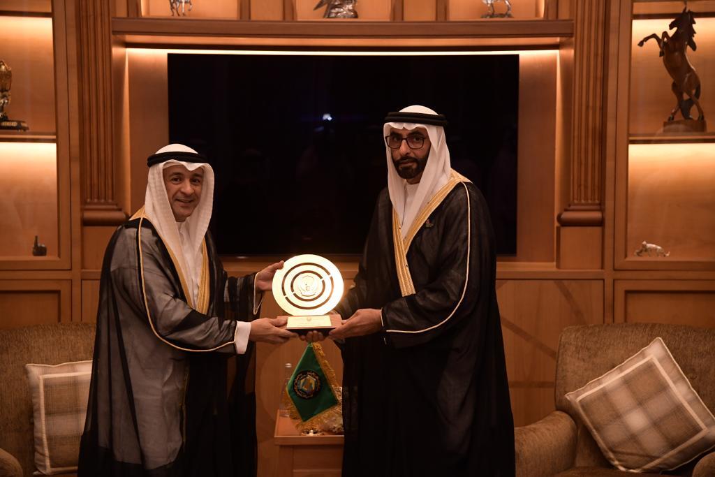 البواردي يستقبل الأمين العام لمجلس التعاون لدول الخليج العربية