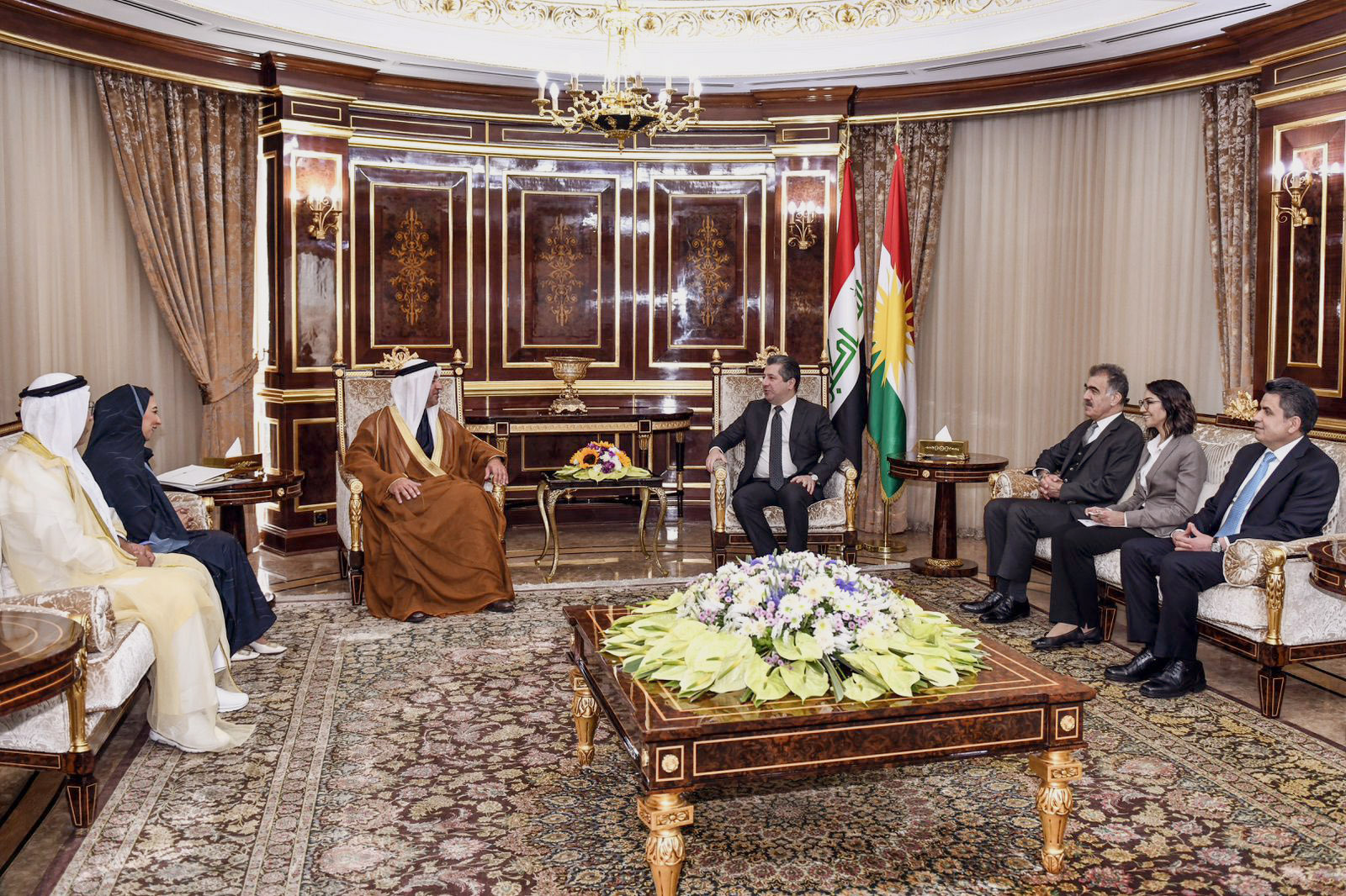 حكومتا الإمارات وإقليم كردستان العراق تبحثان توسيع التعاون الثنائي في التحديث الحكومي