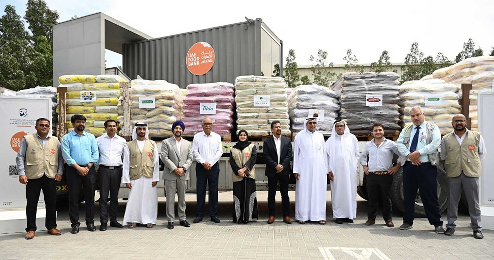 بنك الإمارات للطعام يستقبل 50 طن أرز في رمضان