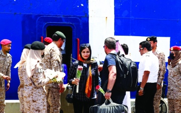 الصورة: الصورة: السعودية تجلي إيرانيين من السودان للمرة الأولى