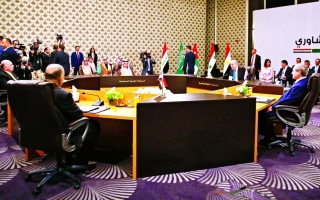 اجتماع عمّان: إنهاء أزمة سوريا عبر حل سياسي أولوية