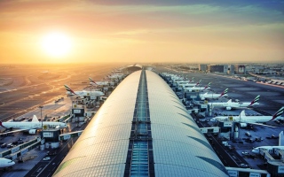 الصورة: الصورة: مطار دبي يحتفظ بصدارته عالمياً في السعة المقعدية