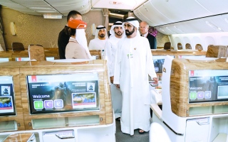 الصورة: الصورة: أحمد بن سعيد: رؤية محمد بن راشد..  نقطة انطلاق طيران الإمارات للتحليق في فضاء التميز
