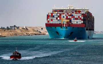 الصورة: الصورة: قناة السويس تطلق خدمة تموين السفن بالموانئ المصرية