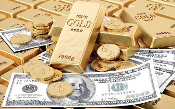 الصورة: الصورة: الذهب يصعد مع استمرار المخاطر الاقتصادية