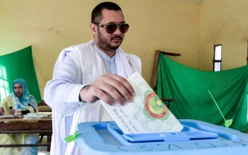 الصورة: الصورة: الحزب الحاكم في موريتانيا يحرز فوزاً مريحاً بالانتخابات التشريعية