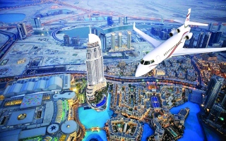 الصورة: الصورة: 3500 رحلة طيران خاص إلى دبي  في الربع الأول بنمو 31 %