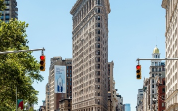 الصورة: الصورة: مبنى "فلاتيرون" الشهير في نيويورك بيع في مزاد مقابل 161 مليون دولار