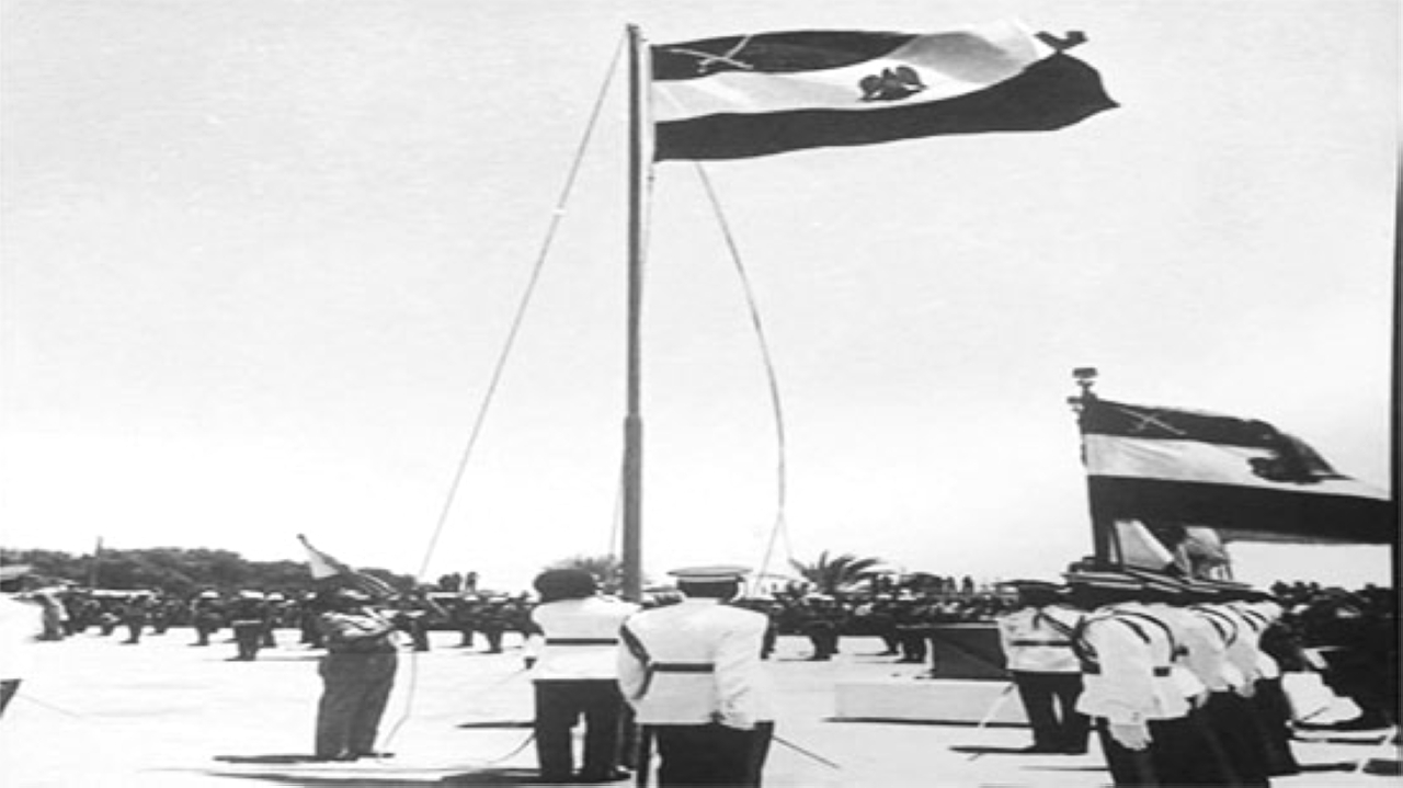 الصورة : 1979 إسرائيل تنسحب من مدينة العريش بموجب اتفاقية كامب ديفيد.