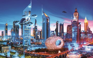 الصورة: الصورة: «إنترريجونال»: دبي رائدة في تقنيات «التوائم الرقمية»