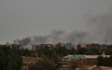 الصورة: الصورة: المعارك تشتعل في السودان قبيل انقضاء الهدنة