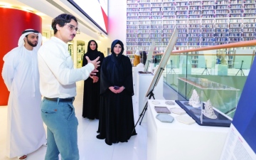 الصورة: الصورة: لطيفة بنت محمد:  دبي وجهة عالمية للمبدعين الشباب