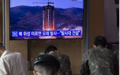الصورة: الصورة: سيول: كوريا الشمالية أطلقت صاروخاً فضائياً