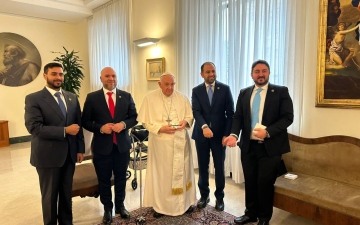 الصورة: الصورة: "حكماء المسلمين" و"الفاتيكان" ورئاسة COP28" يناقشون إطلاق مبادرة في مجال المناخ
