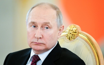 الصورة: الصورة: بوتين: لن نسمح للأعداء بزعزعة استقرار روسيا