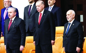 الصورة: الصورة: تنصيب أردوغان رئيساً لتركيا اليوم