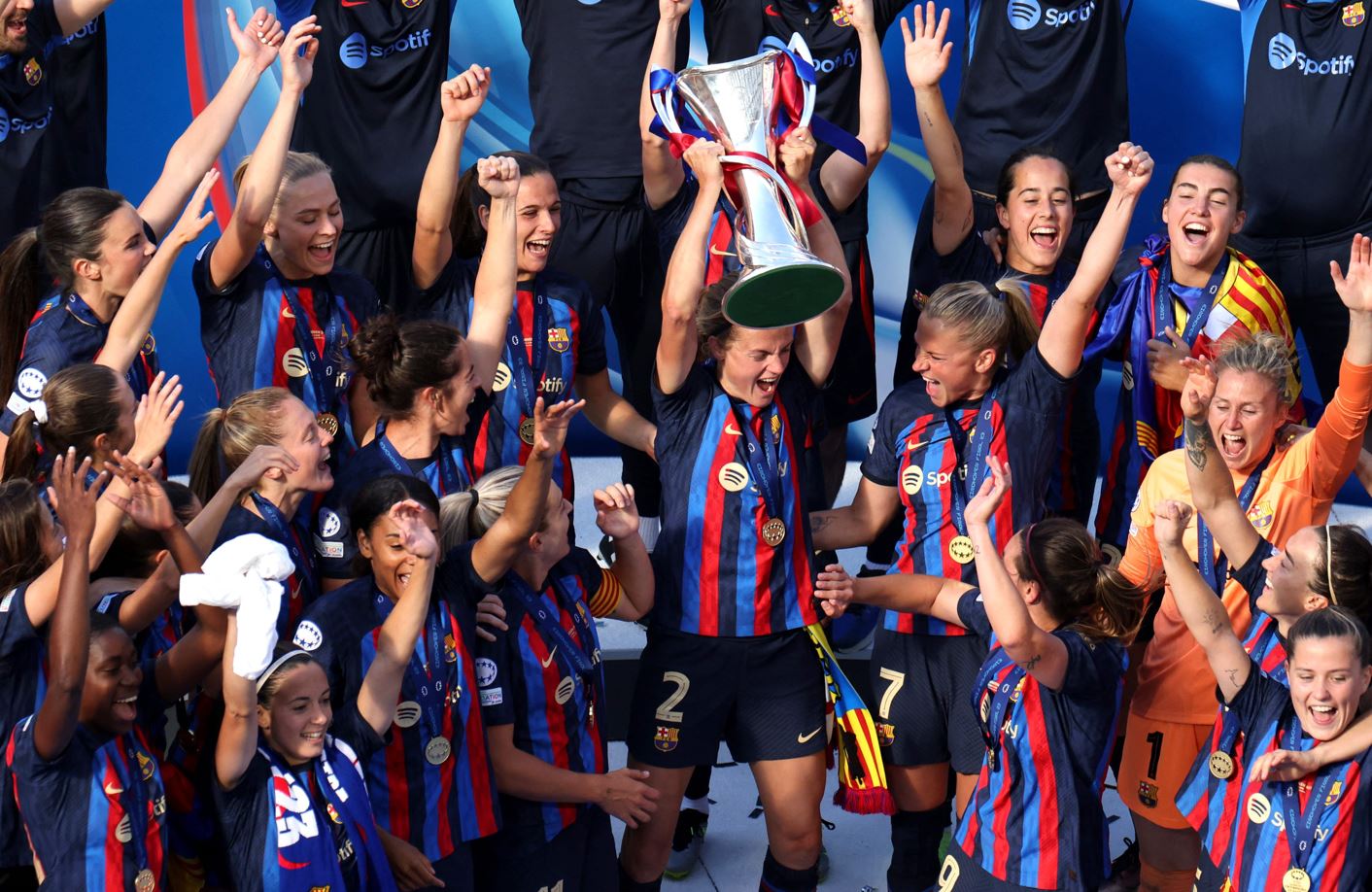 سيدات برشلونة يفزن بلقب دوري أبطال أوروبا بريمونتادا أمام فولفسبورغ