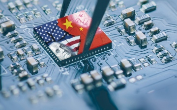 الصورة: الصورة: الصين وأمريكا.. من يحسم سباق الرقائق الإلكترونية ؟