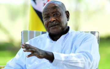الصورة: الصورة: إصابة الرئيس الأوغندي موسيفيني بكوفيد