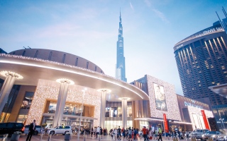 «دبي مول» أجمل مركز تسوق في العالم