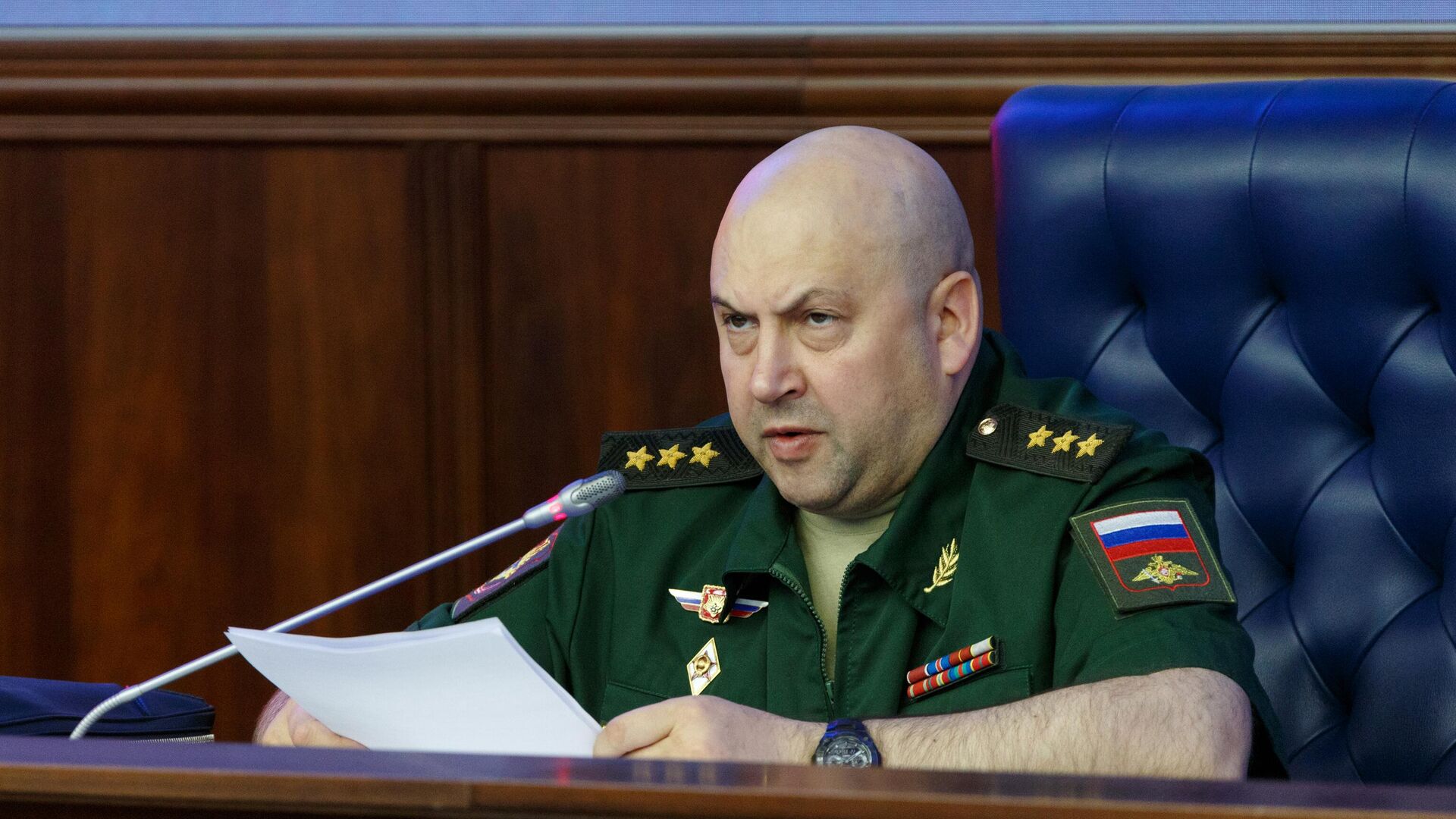 اعتقال الجنرال الروسي سوروفيكين على خلفية تمرد فاغنر