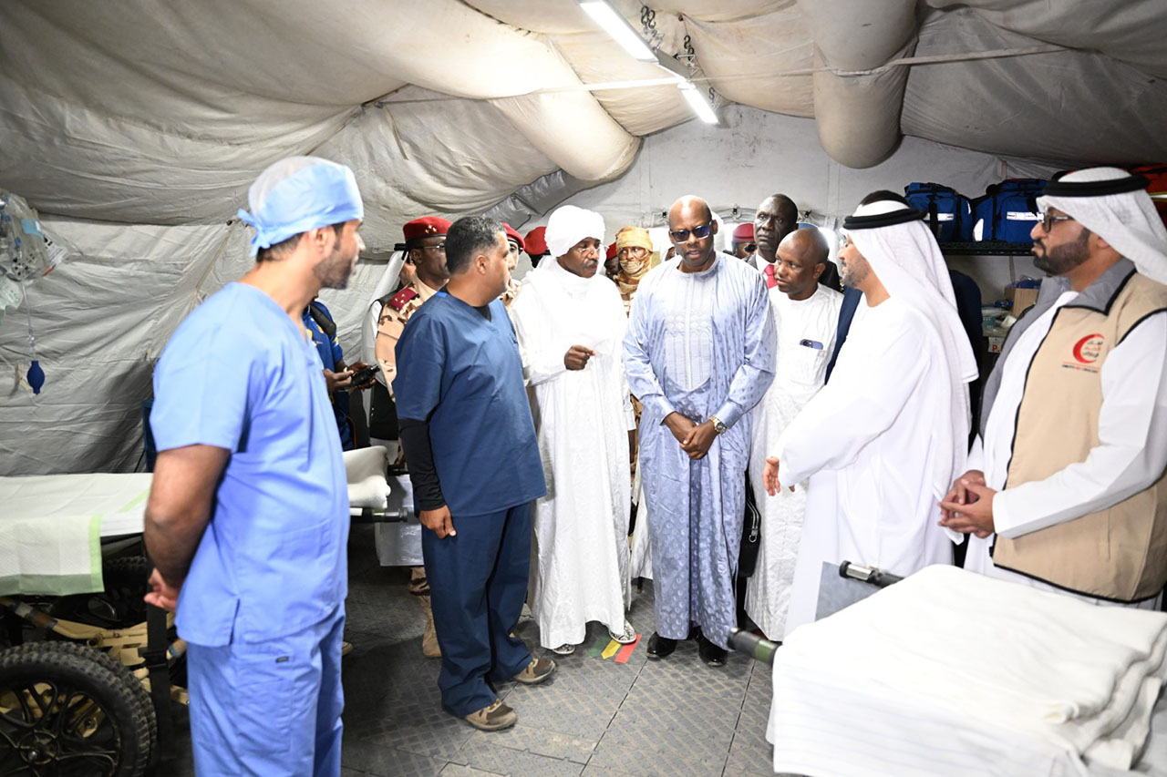 المستشفى الميداني الإماراتي في أمدجراس التشادية يستقبل 1220 حالة طبية منذ افتتاحه