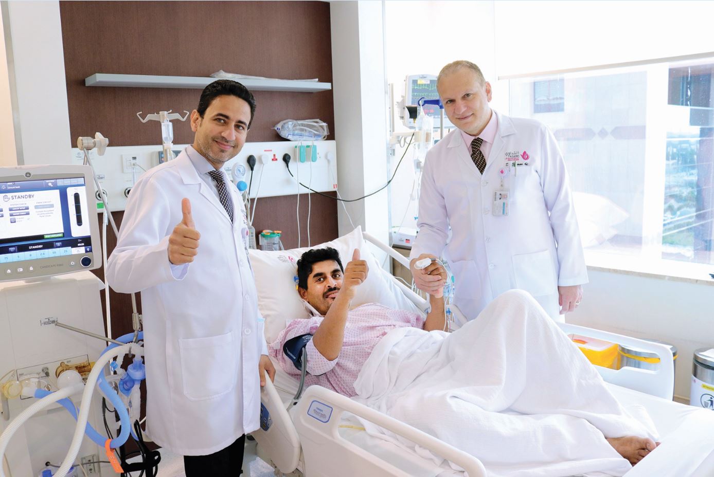 فريق طبي بدبي ينقذ حياة شاب توقف قلبه 22 دقيقة