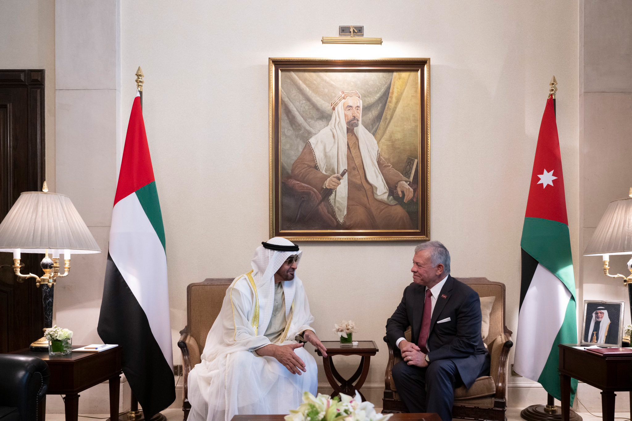 محمد بن زايد: الإمارات والأردن شريكان في العمل من أجل الاستقرار والازدهار الإقليمي