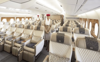 الصورة: الصورة: طيران الإمارات الأولى عالمياً بعدد المقاعد المتاحة لكل كيلومتر