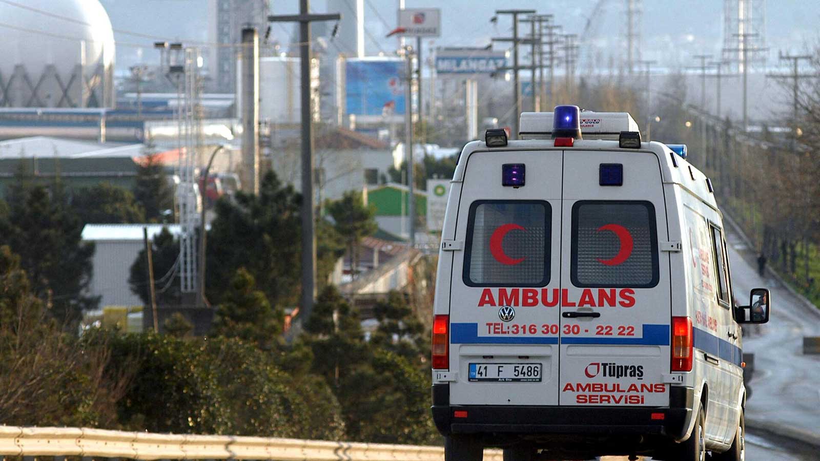5 مصابين بانفجار ميناء ديرينس التركي