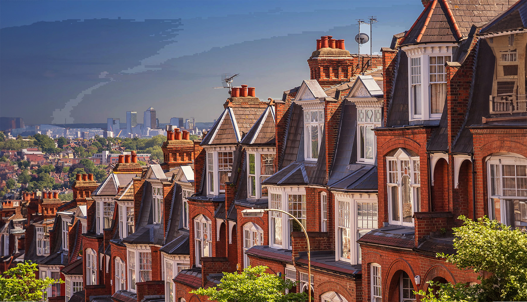 تراجع أسعار المساكن في لندن لأول مرة منذ 2019