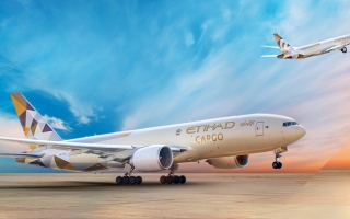 الصورة: الصورة: "الاتحاد للشحن" أول شركة طيران دولية تسيّر رحلات إلى مطار إيتشو هواهو في الصين
