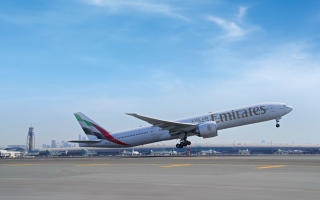 الصورة: الصورة: 14 مليون مسافر نقلتهم طيران الإمارات عبر القارات الست في 3 أشهر
