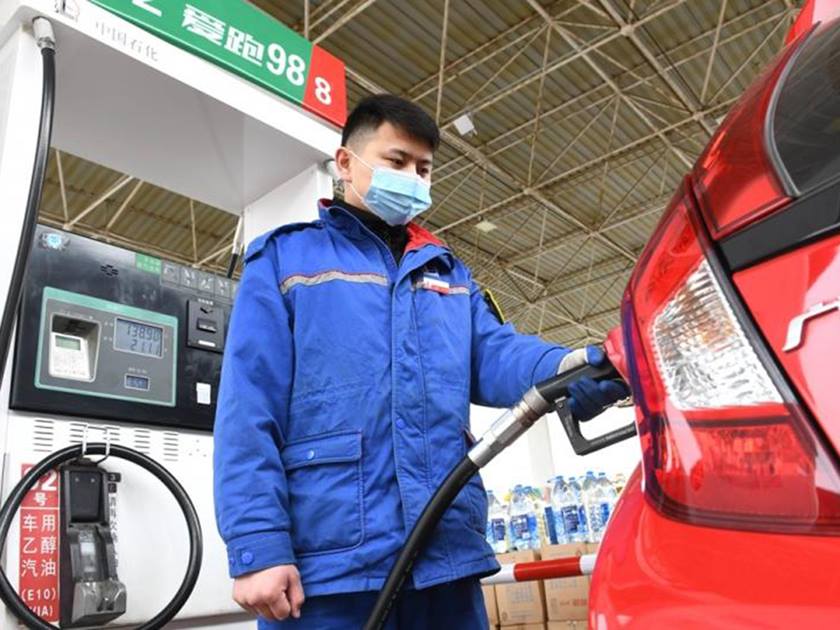 زيادة أسعار الوقود في الصين