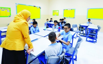 الصورة: الصورة: مدارس خاصة بأبوظبي تعتمد الاستدامة وتنمية الولاء